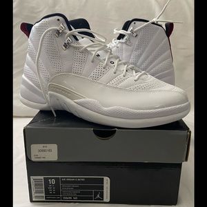 Jordan Retro 12 ‘Rising Sun’. Never worn. Original box. Size 10